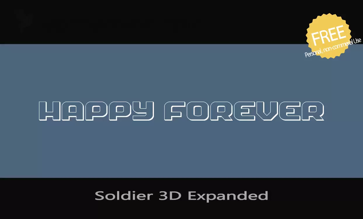 Sample of Soldier-3D-Expanded