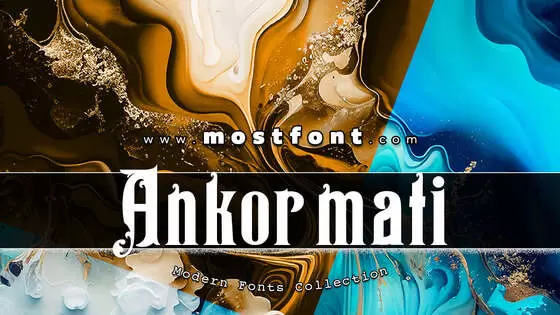 Typographic Design of Ankormati-Demo