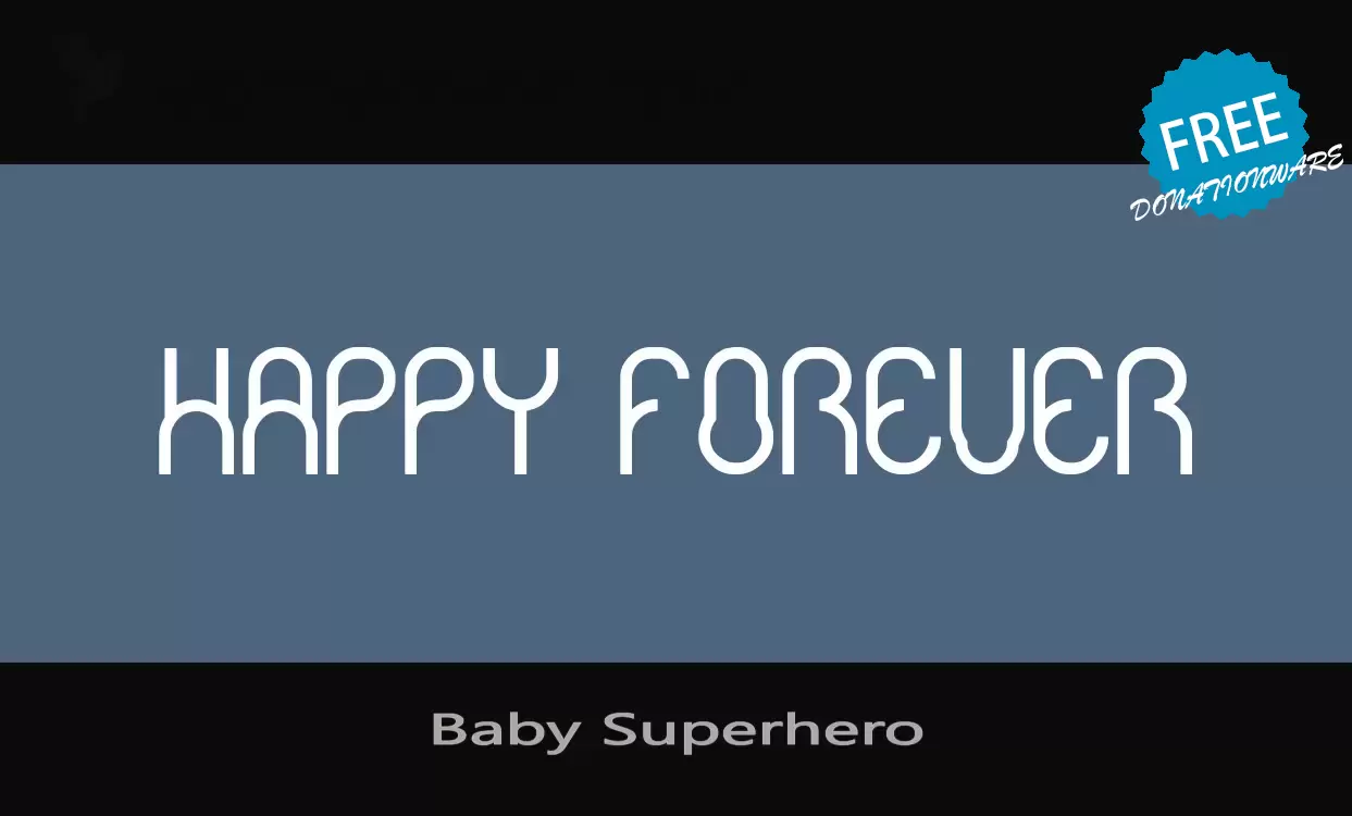 Sample of Baby-Superhero