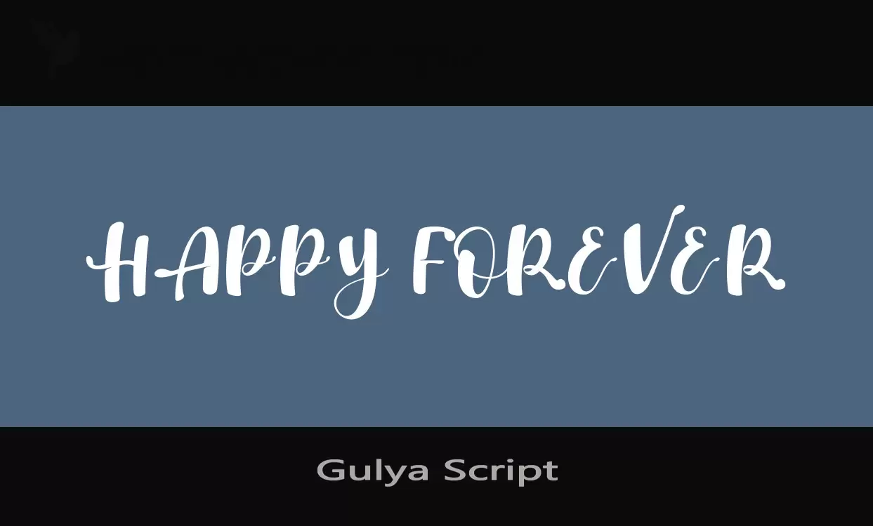 Sample of Gulya-Script