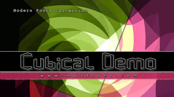 「Cubical-Demo」字体排版样式
