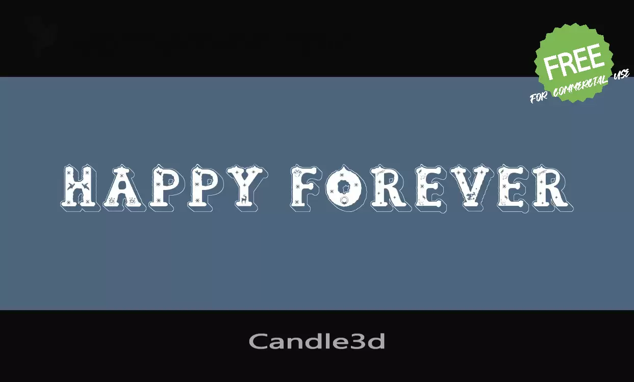 Sample of Candle3d