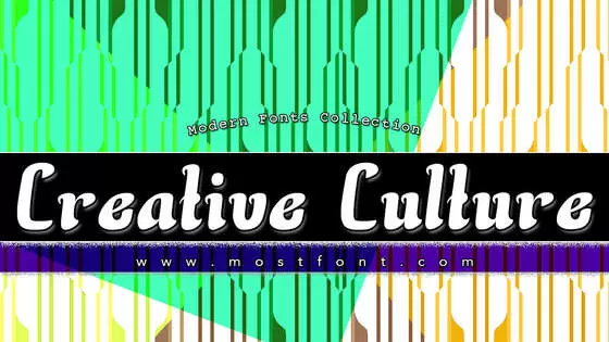 「Creative-Culture」字体排版样式