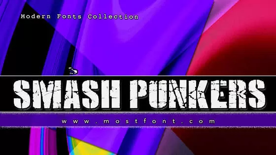 Typographic Design of SMASH-PUNKERS