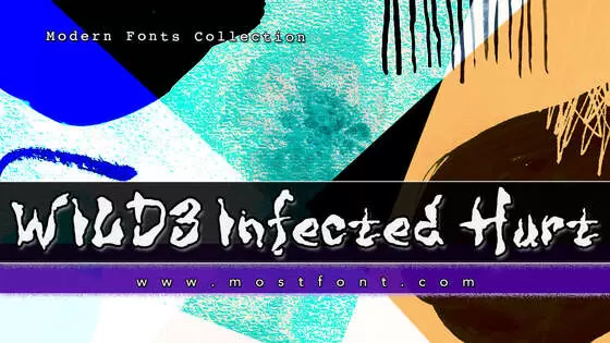 Typographic Design of WILD3-Infected-Hurt