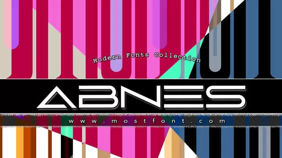 Typographic Design of Abnes
