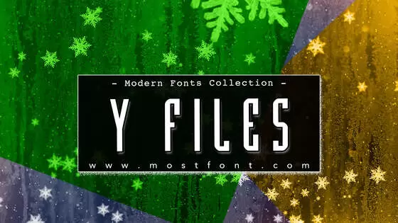 Typographic Design of Y-Files