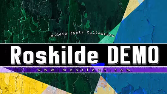 Typographic Design of Roskilde-DEMO