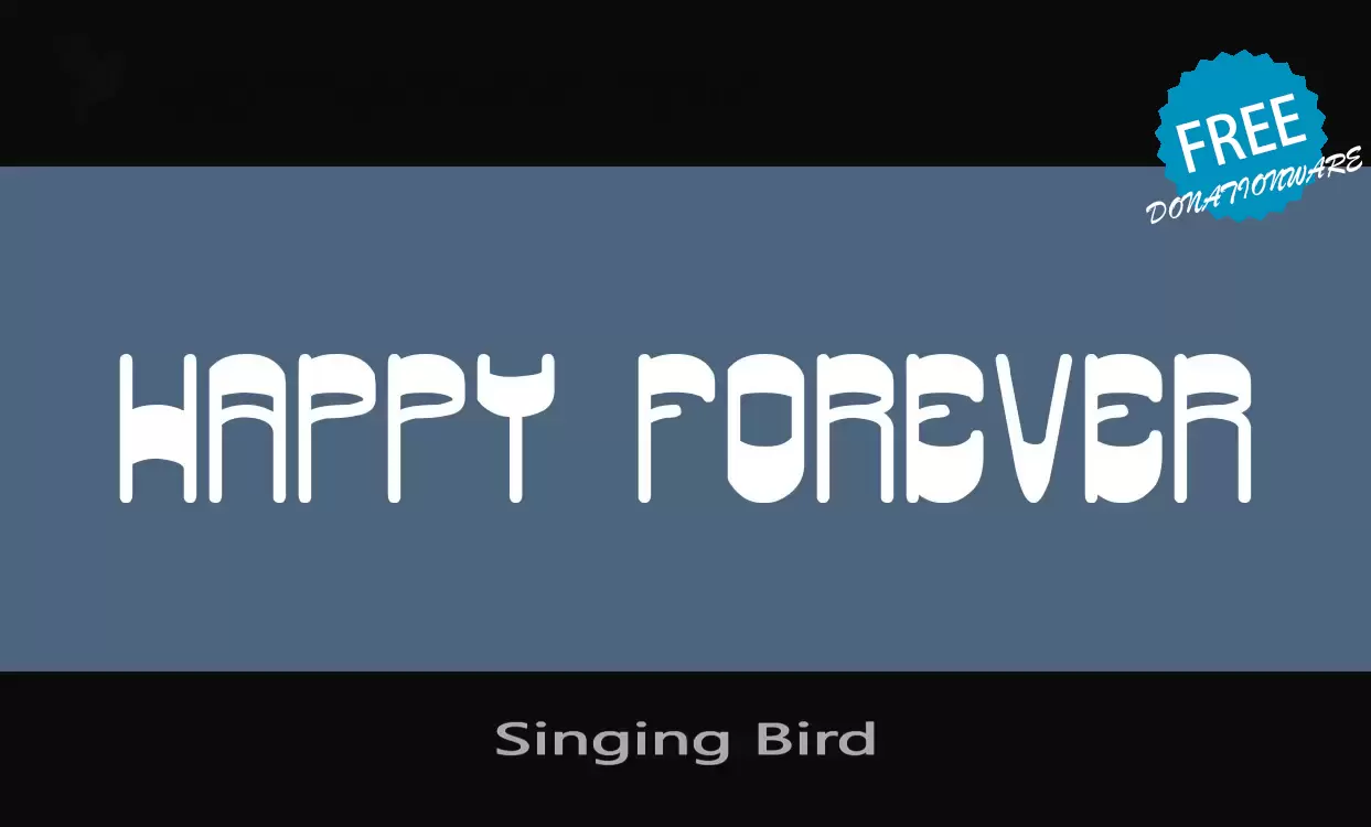 Sample of Singing-Bird