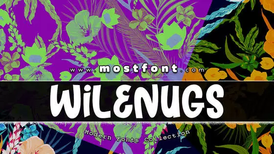 Typographic Design of WILENUGS