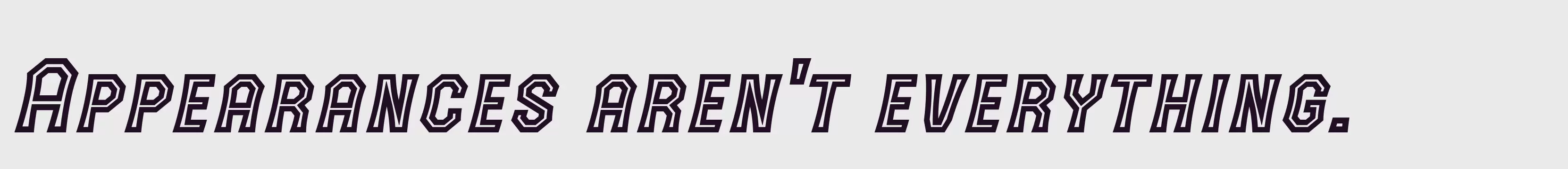 Preview Of The October One Italic Font by Situjuh (7NTypes)