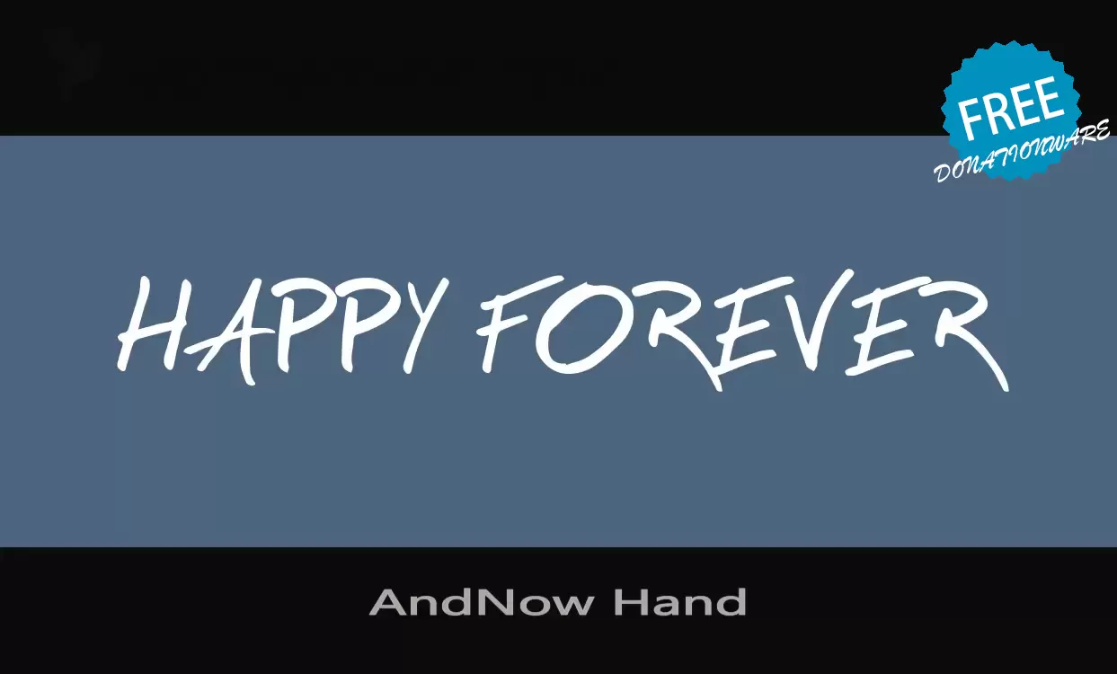 Sample of AndNow-Hand