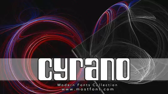 Typographic Design of Cyrano