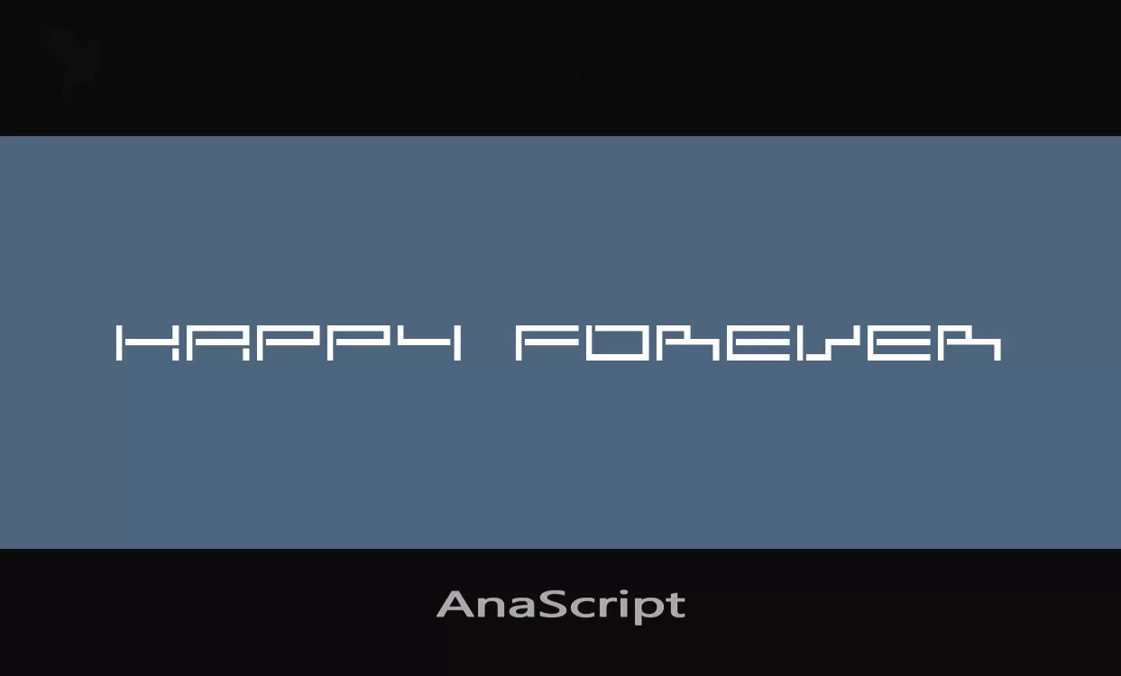 Sample of AnaScript