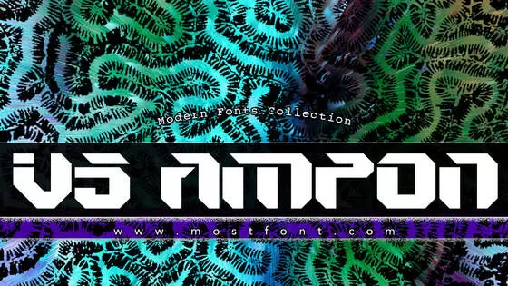 「V5-Ampon」字体排版样式