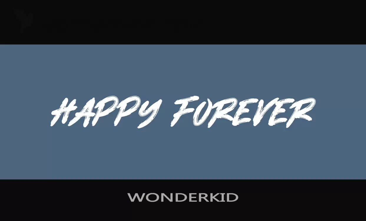 Sample of WONDERKID