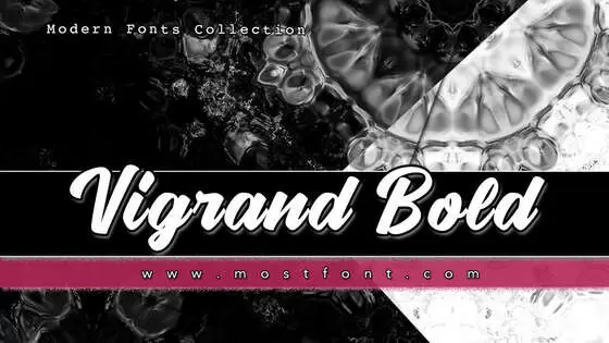 「Vigrand-Bold」字体排版图片