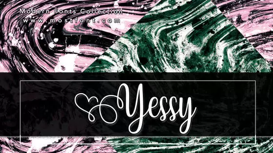 Typographic Design of Yessy