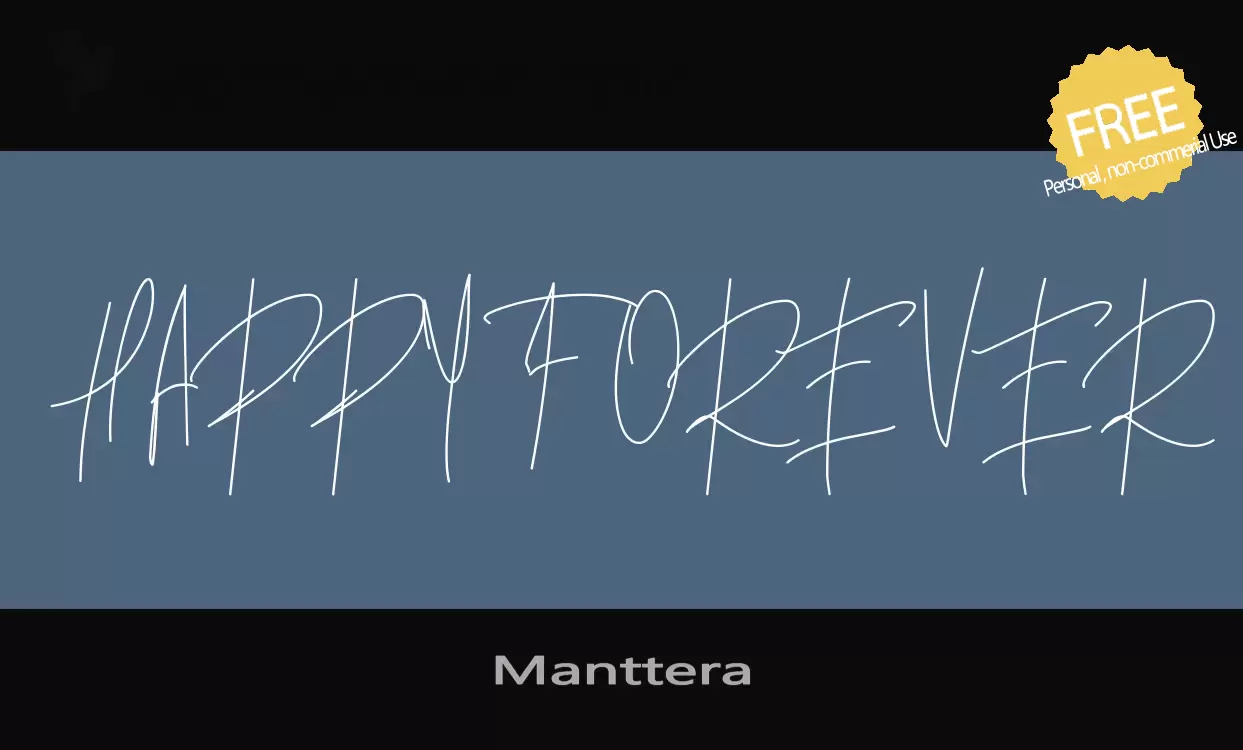 Sample of Manttera