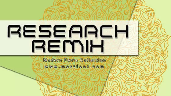 Typographic Design of Research-Remix