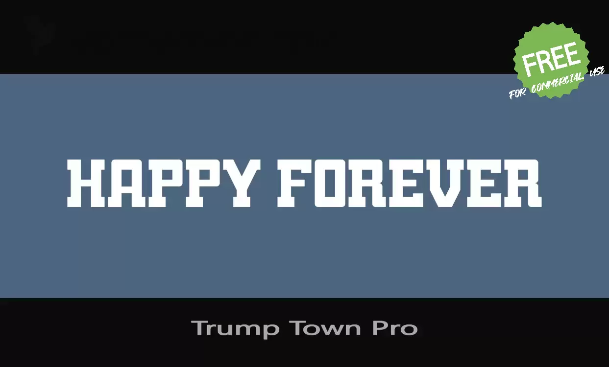 Sample of Trump-Town-Pro