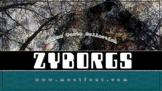 Typographic Design of Zyborgs