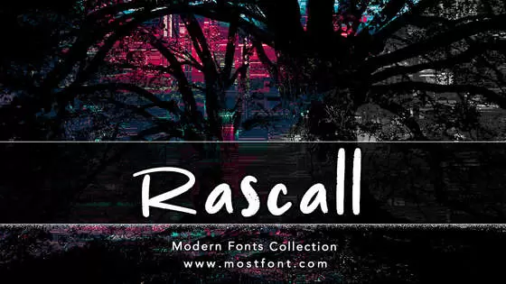 Typographic Design of Rascall