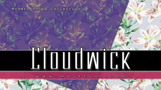 Typographic Design of Cloudwick