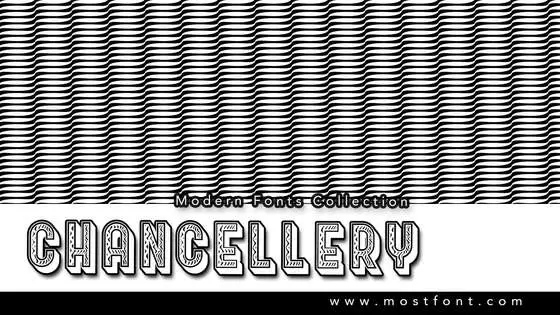 「Chancellery」字体排版样式