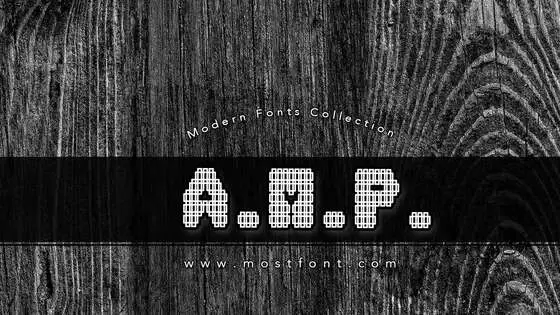 Typographic Design of A.M.P.