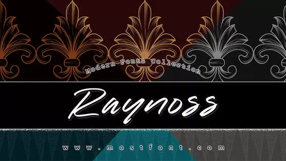 Typographic Design of Raynoss