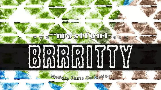 Typographic Design of Brrritty