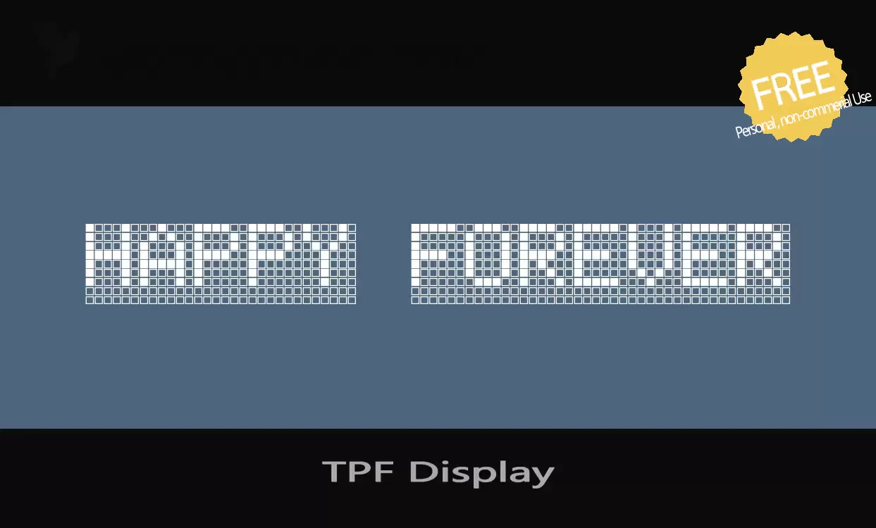 Sample of TPF-Display