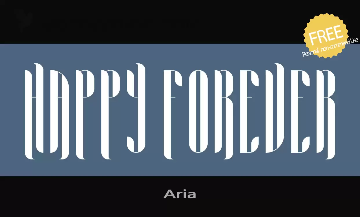 Sample of Aria