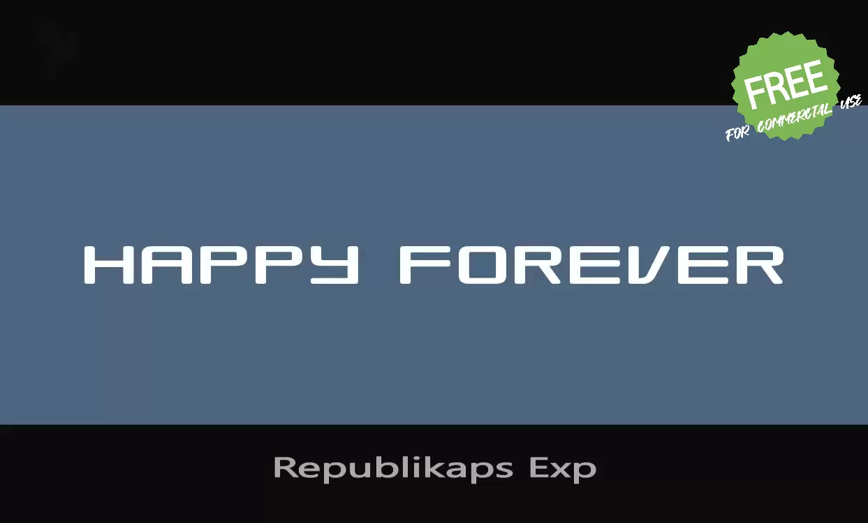 Sample of Republikaps-Exp
