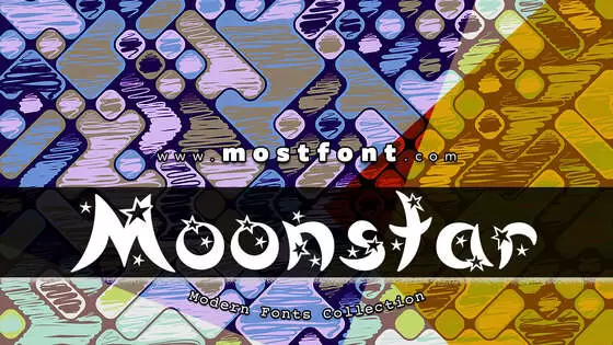 Typographic Design of Moonstar