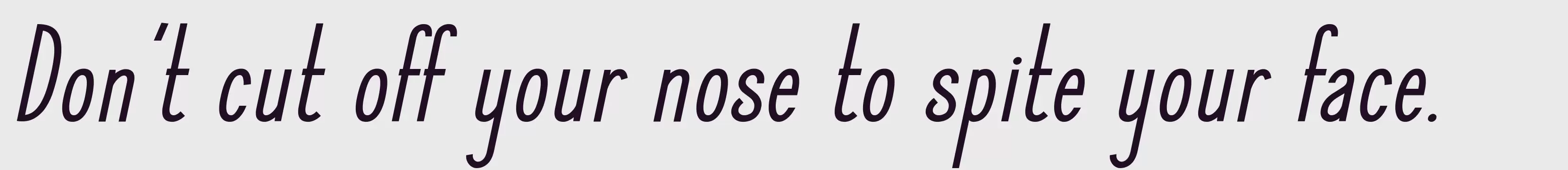 「Elegant Sans Bold Italic」字体效果图
