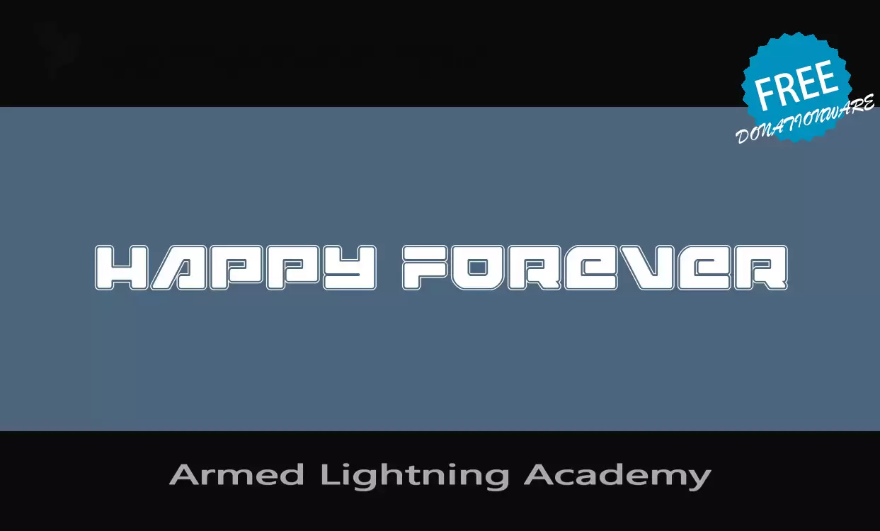 Sample of Armed-Lightning-Academy