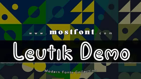 「Leutik-Demo」字体排版样式