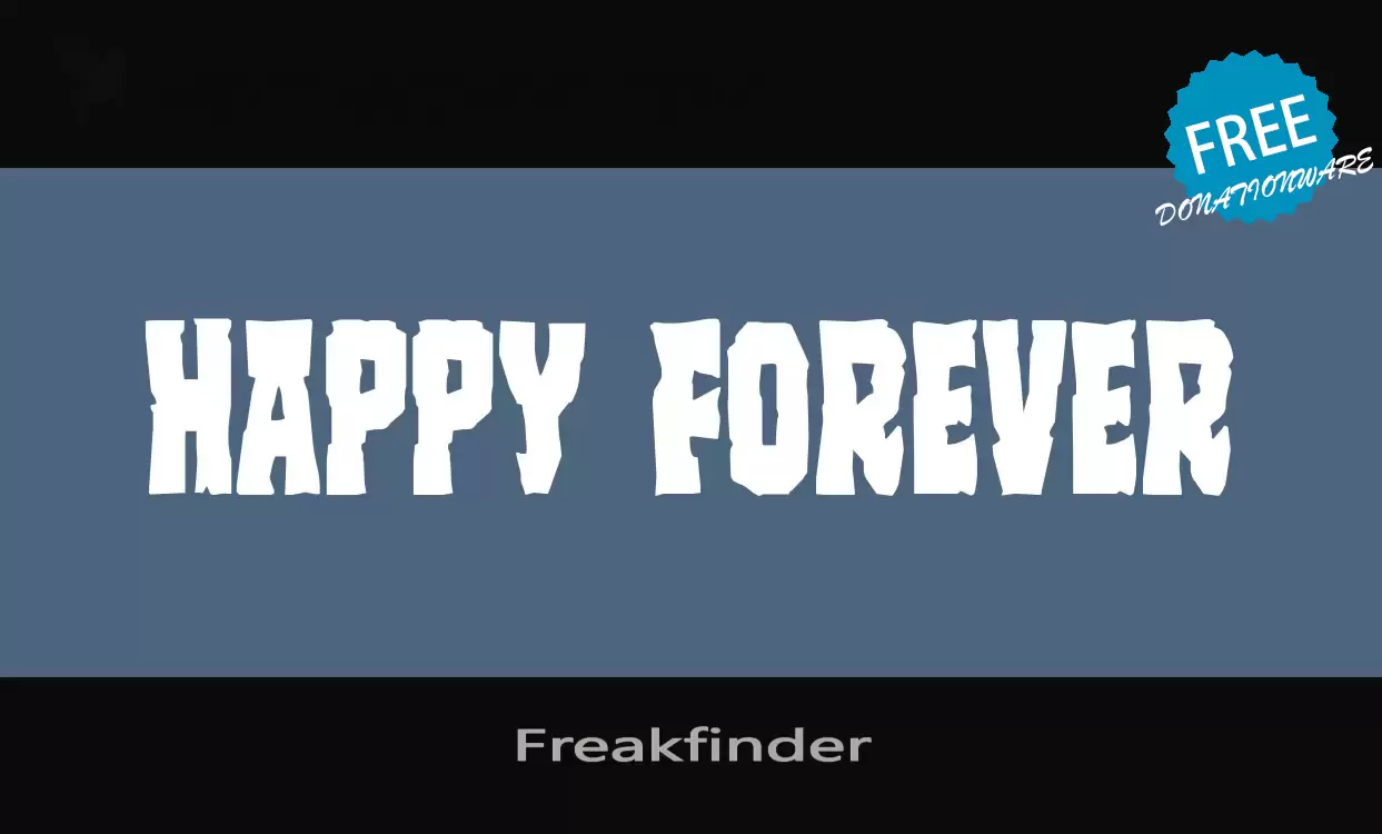 Sample of Freakfinder