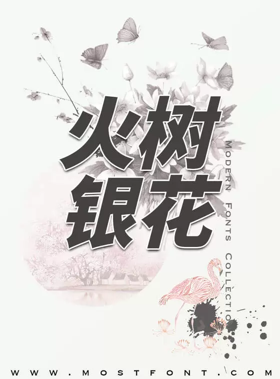 Typographic Design of 演示斜黑体