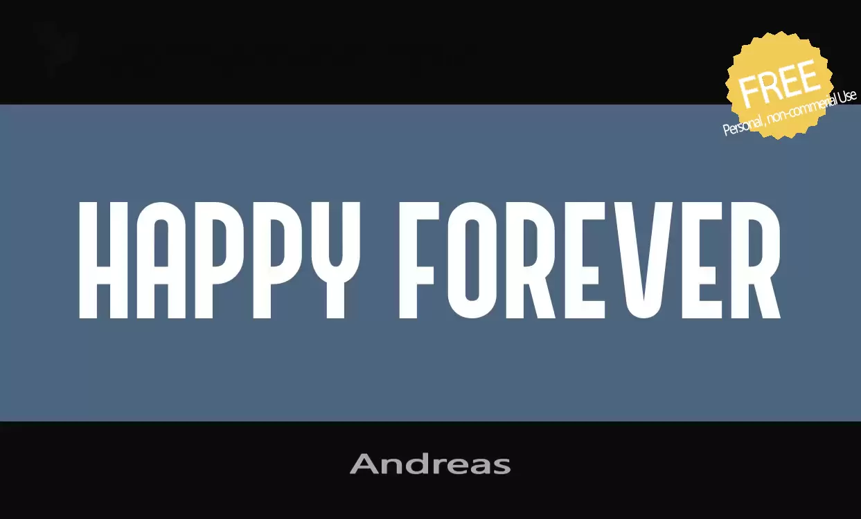 Sample of Andreas