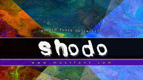 Typographic Design of Shodo