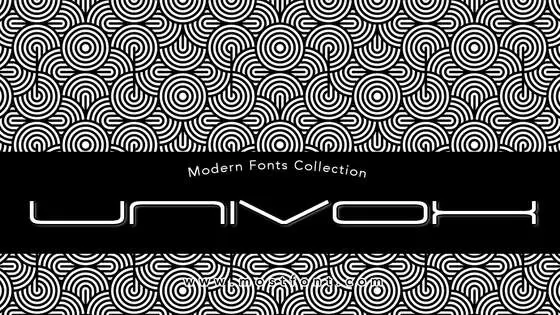 Typographic Design of Univox