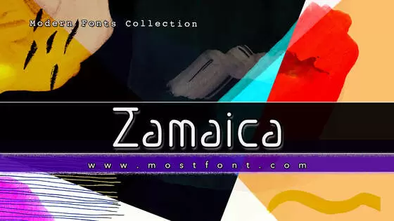 Typographic Design of Zamaica