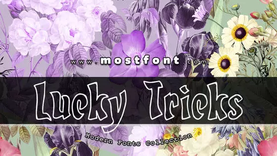 Typographic Design of LuckyTricks