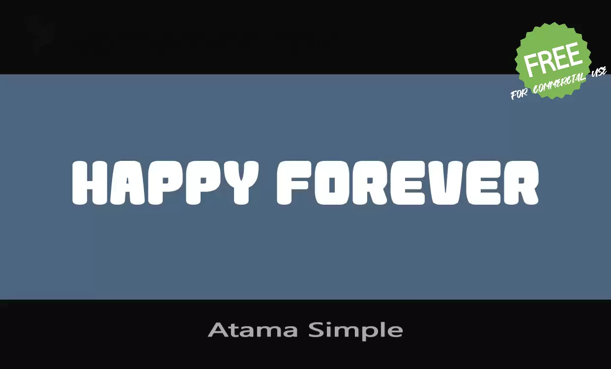 Sample of Atama-Simple
