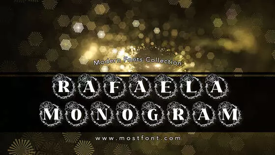 Typographic Design of Rafaela-Monogram