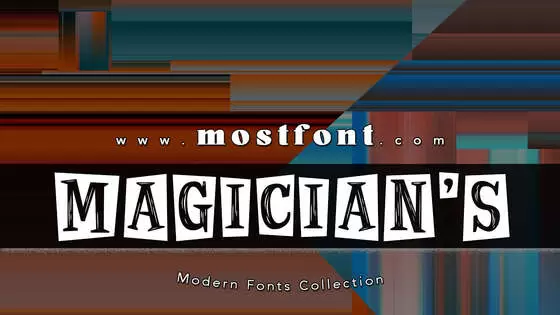 「Magician's-Daughter」字体排版图片