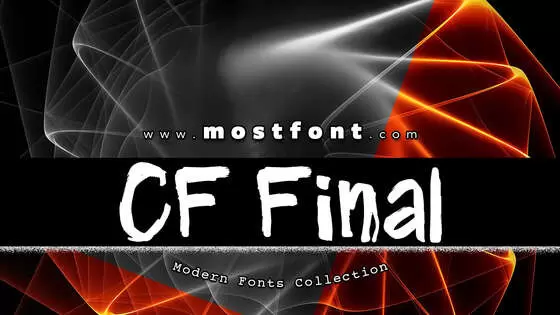 Typographic Design of CF-Final-Conflict